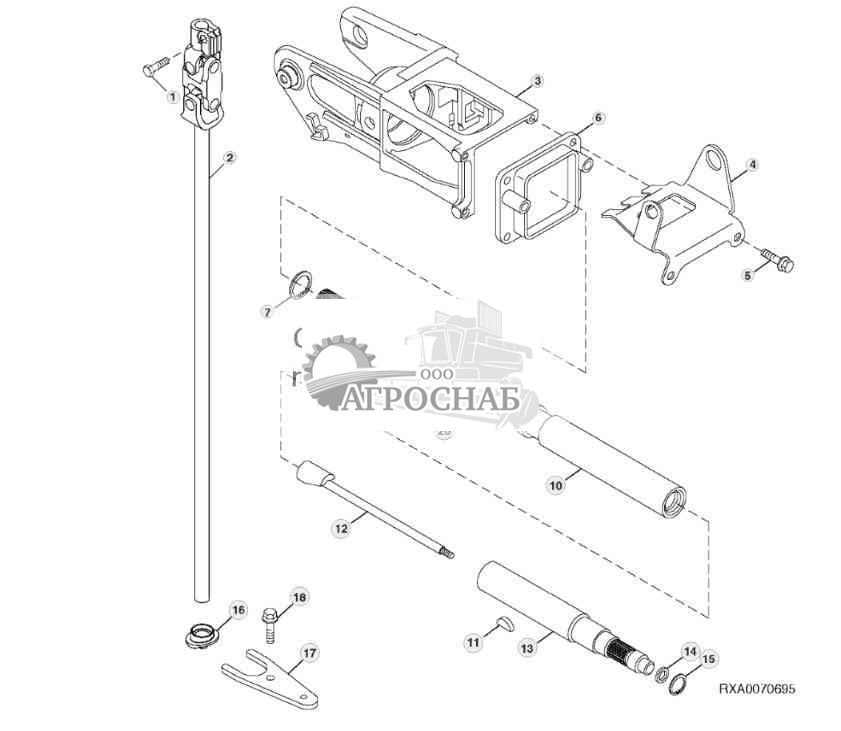Steering Column Pivot 
